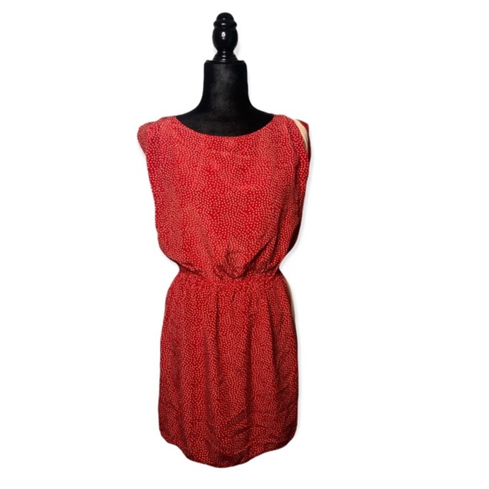 76✨6 X 6 Red Polka Dot Dress✨